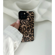 Леопардовий модний чохол на iPhone 15